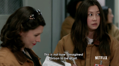 She plays Brook Soso, the new, green prisoner in season two.