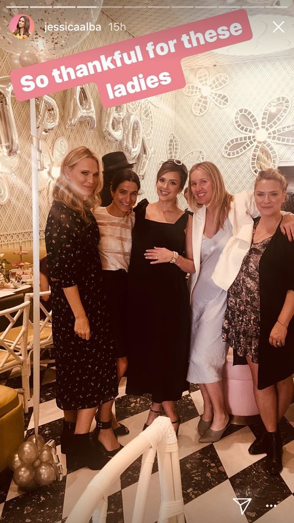 Jessica Alba Baby Shower Pictures December 2017 Popsugar