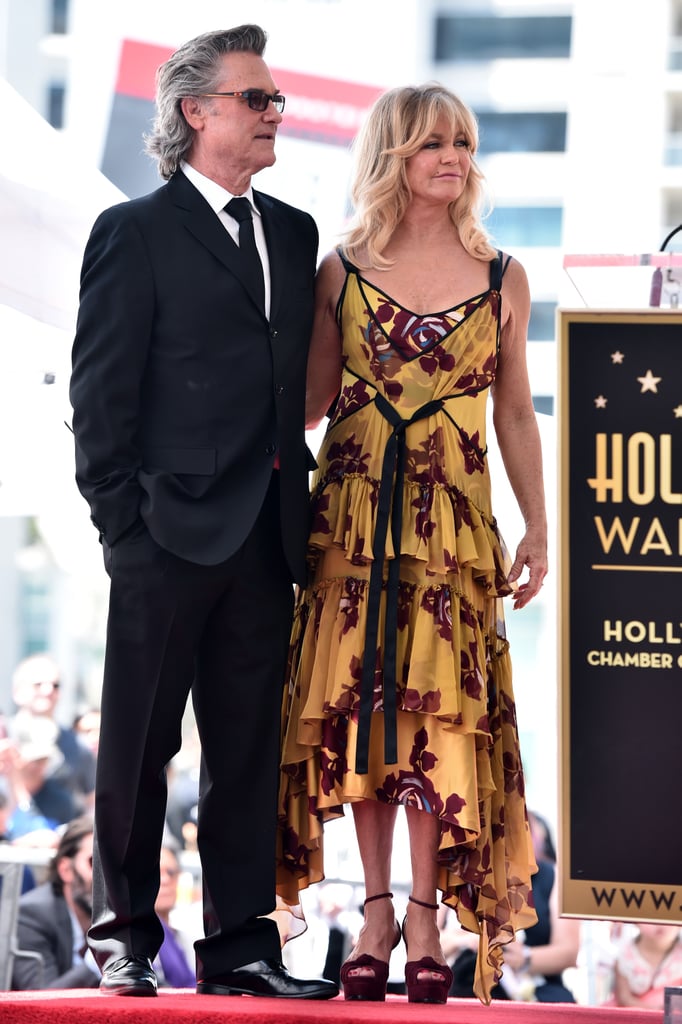 Goldie Hawn And Kurt Russell At Hollywood Walk Of Fame 2017 Popsugar Celebrity Australia Photo 26