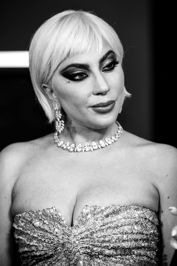 Lady Gaga Debuts a Blond Bob at House of Gucci LA Premiere