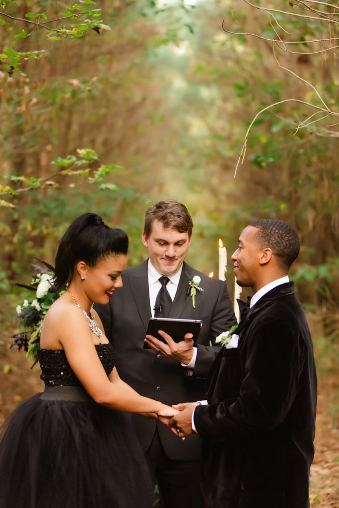 Modern Winter Elopement