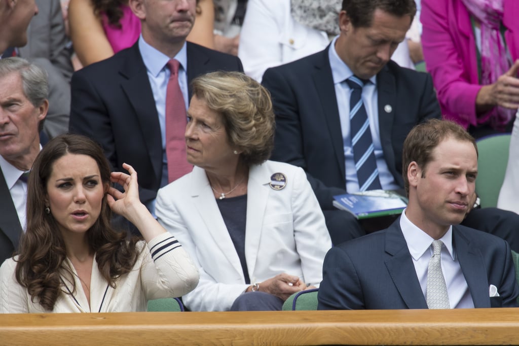 Prince William and Kate Middleton Take in Some Tennis at Wimbledon Prince William and Kate Middleton Take in Some Tennis at Wimbledon