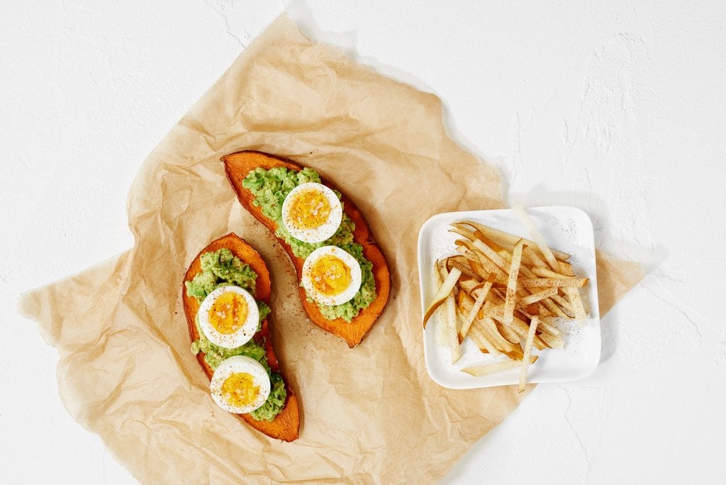 Whole30: Sweet Potato Toast With Avocado and Egg