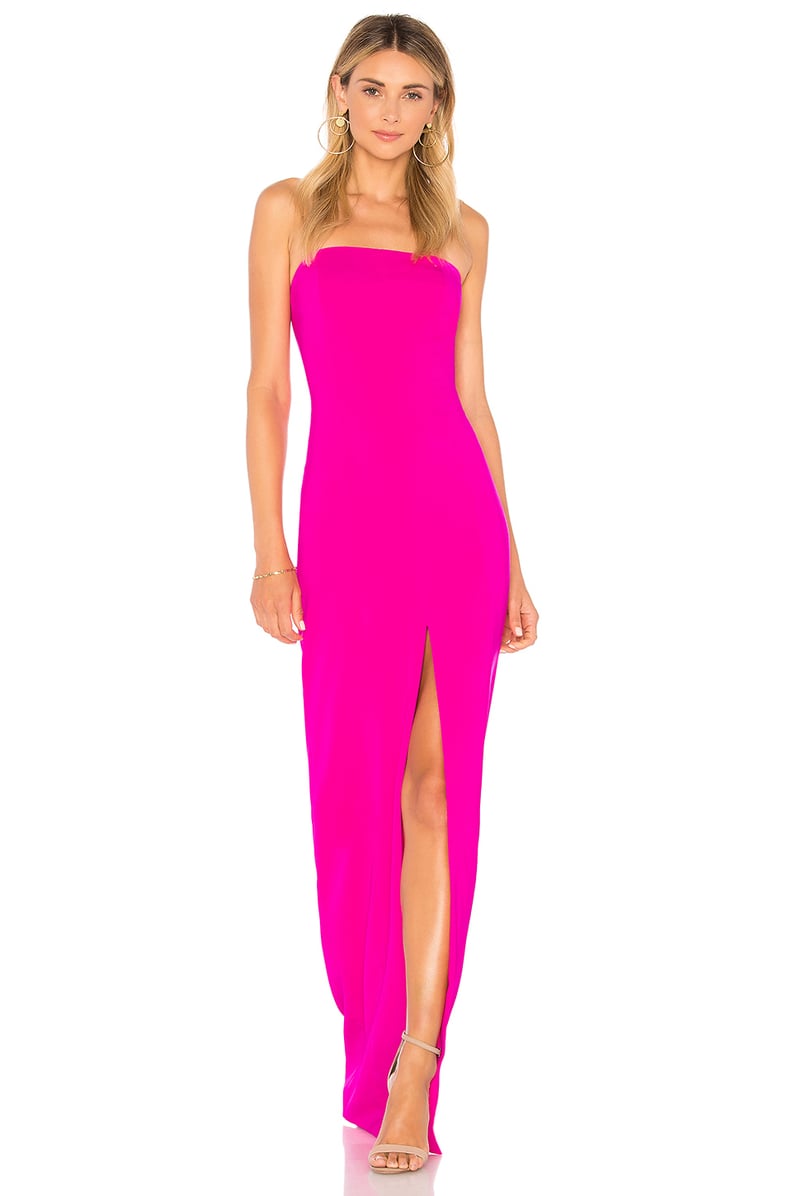 Jay Godfrey Martell Gown in Fuchsia