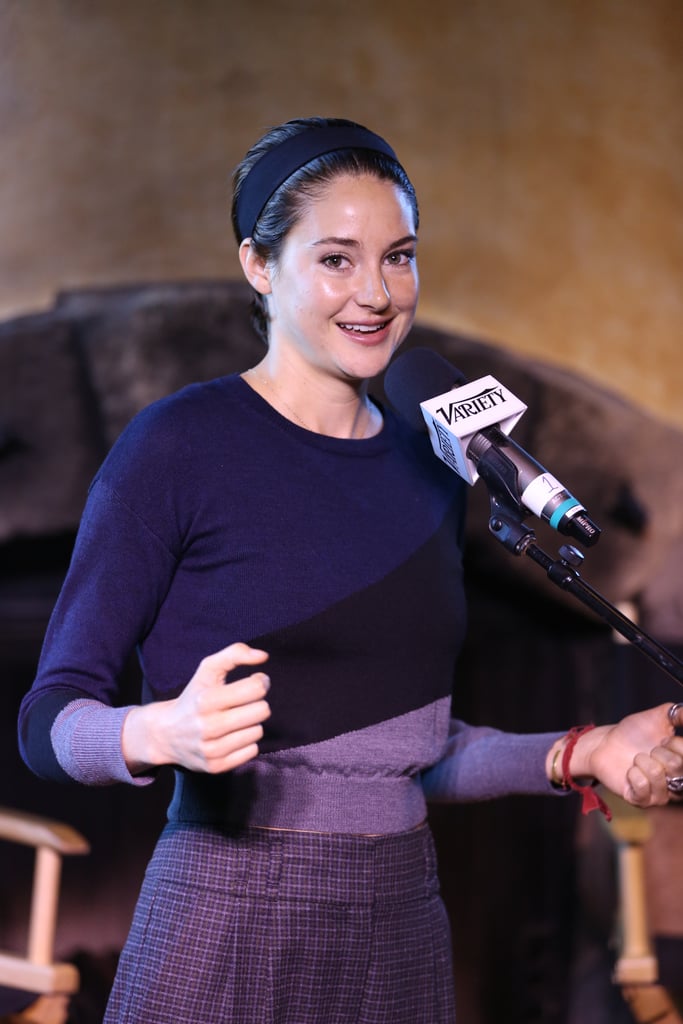 On Saturday, Shailene Woodley lit up with a smile at Variety's 10 Producers to Watch event in St. Helena, CA.