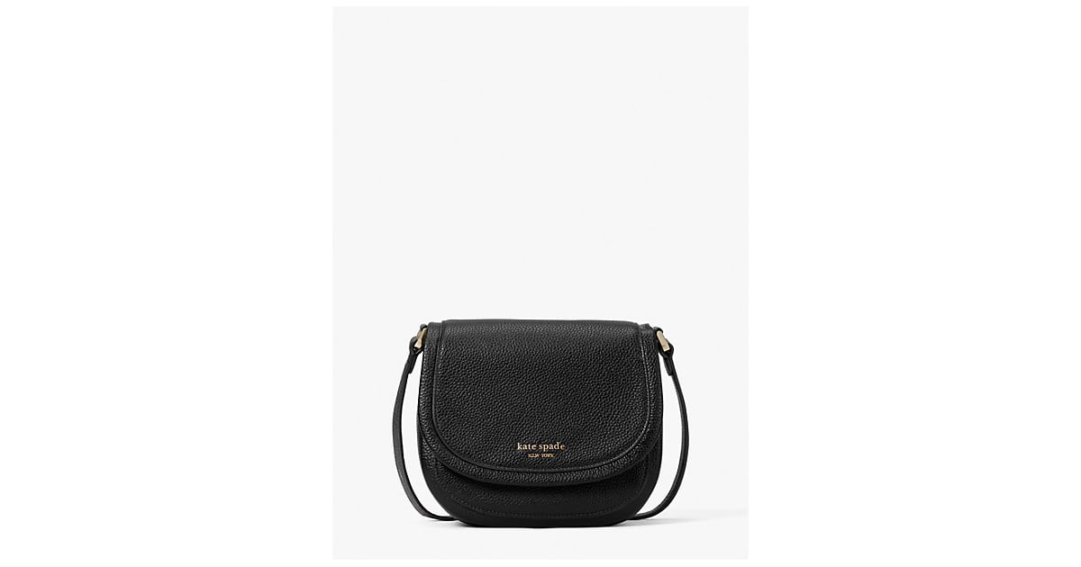 Roulette small saddle hotsell bag kate spade