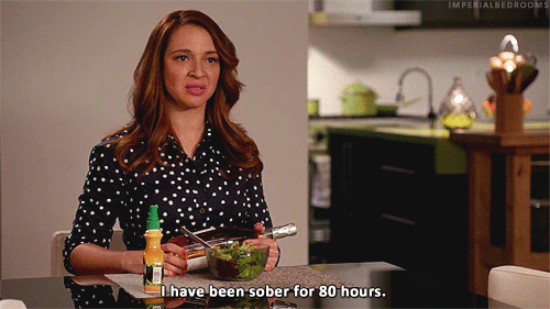 "It was my New Year's resolution to try to cut back."
