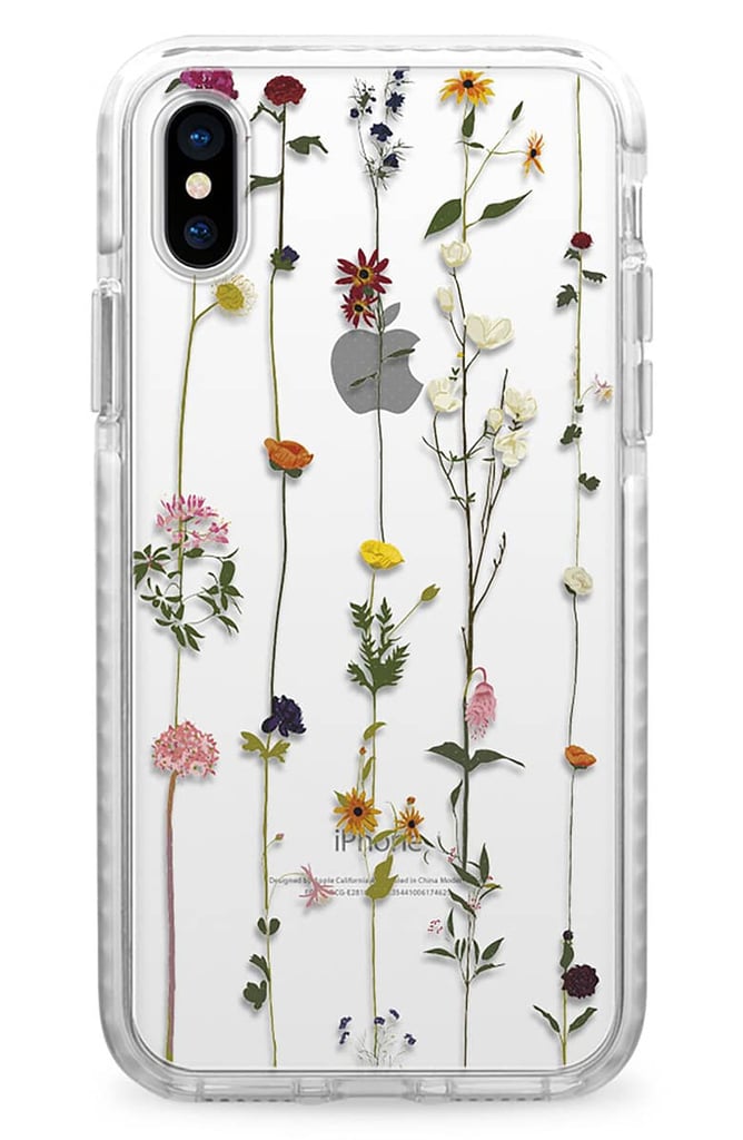 Casetify Clear Floral Case