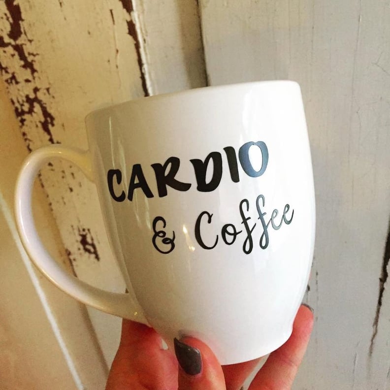Cardio & Coffee Fitness Coffee Mug