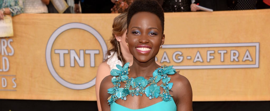 Lupita Nyong'o's Hair and Makeup at SAG Awards 2014