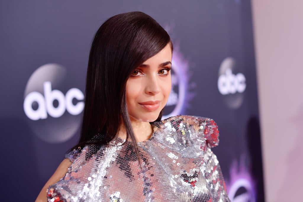 Sofia Carson's Sequined Dress at American Music Awards 2019
