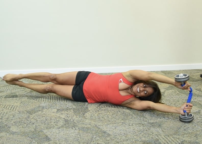 10 Minute Power Glider Workout From Ramona Braganza POPSUGAR Fitness