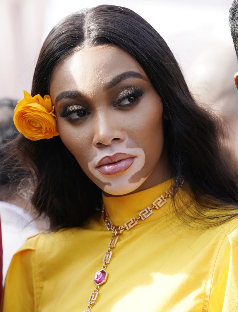 Winnie Harlow at the 2020 Roc Nation Brunch in LA