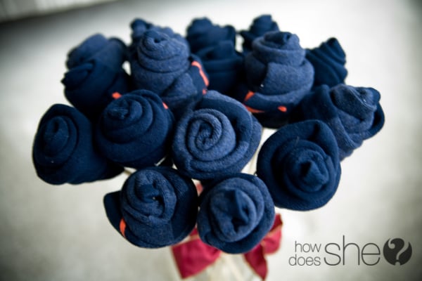 Make a Sock Bouquet