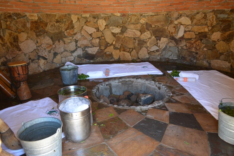 Inside the Temazcal Site