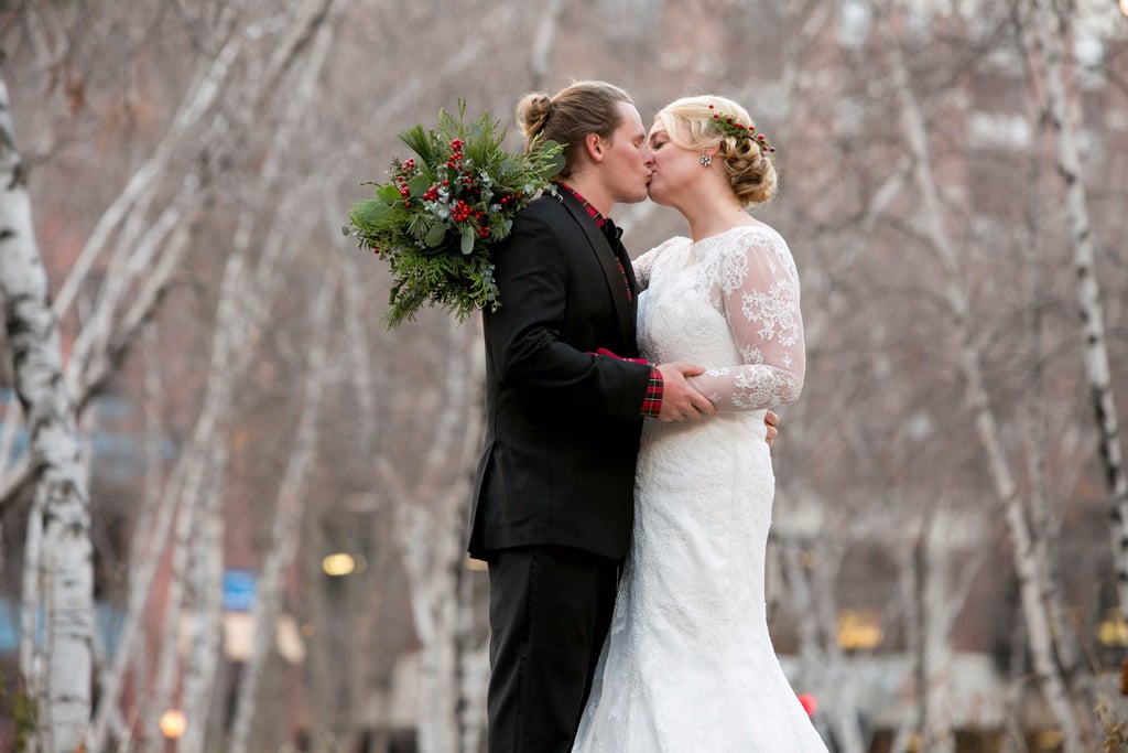 Plaid Holiday Wedding