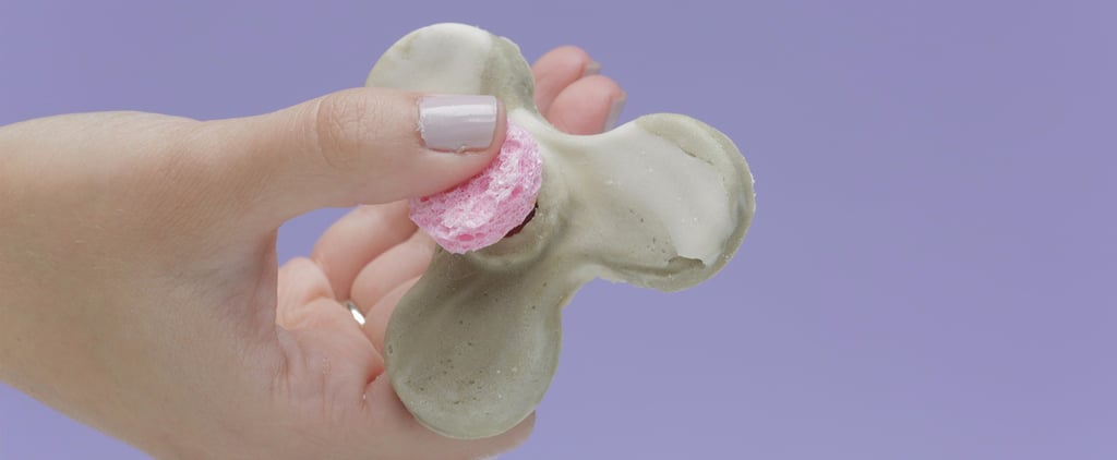 DIY Fidget Spinner Bath Bomb