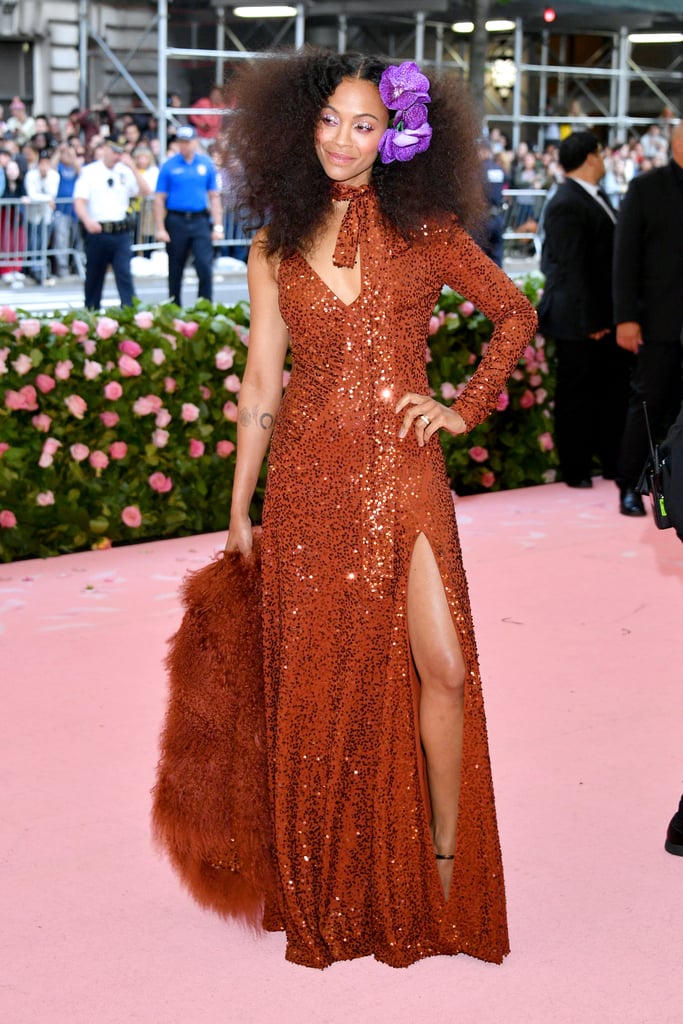 Zoe Saldana at Met Gala 2019 POPSUGAR Fashion Photo 15