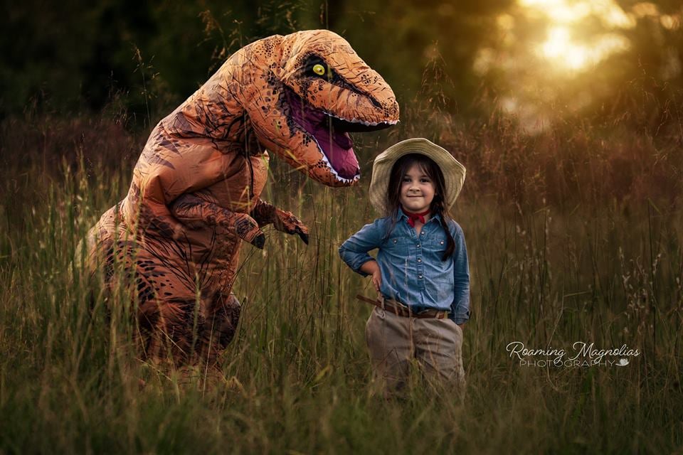 Mom Has Dinosaur Photo Shoot For Son With Autism