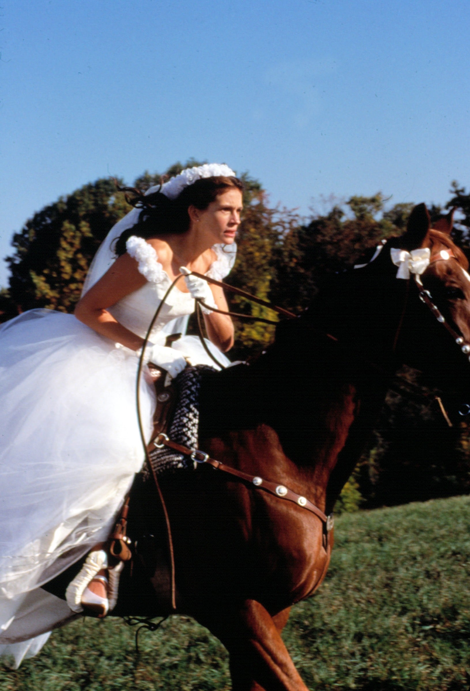 Runaway Bride These Iconic Movie Wedding Dresses Will Take You Way