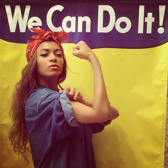 Beyonce Dressed Up as Rosie the Riveter on Instagram