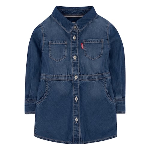 Levi's Acid Wash Lightweight Denim Dress