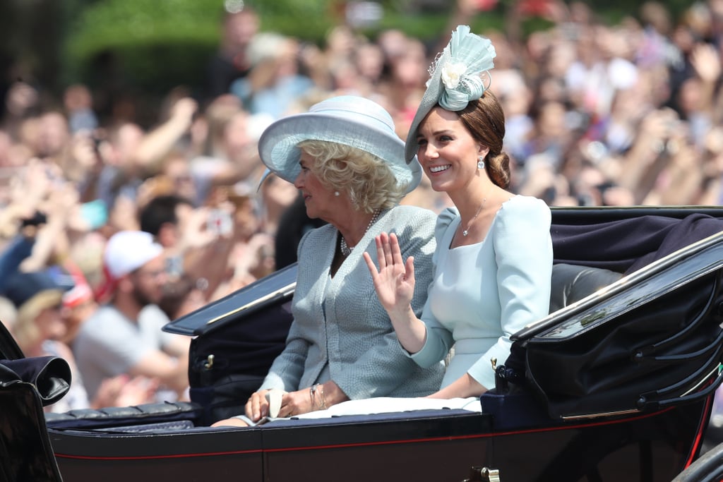 Kate Middleton Hair and Makeup Trooping the Colour 2018