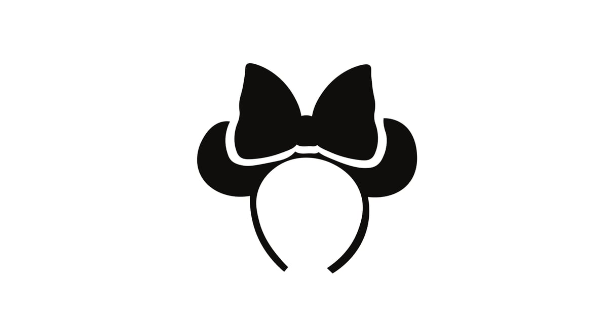 Minnie Ears 20 Cute (and Free) Pumpkin Carving Templates POPSUGAR