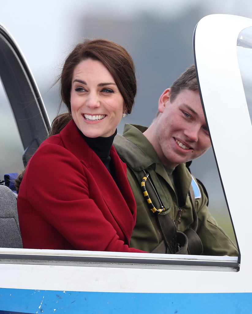 Kate Middleton Visiting Cadets February 2017