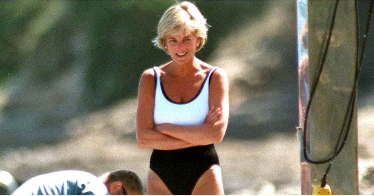 Princess Diana Owned the Coolest, Sexiest Swimsuits, and She Looked Like a ...
