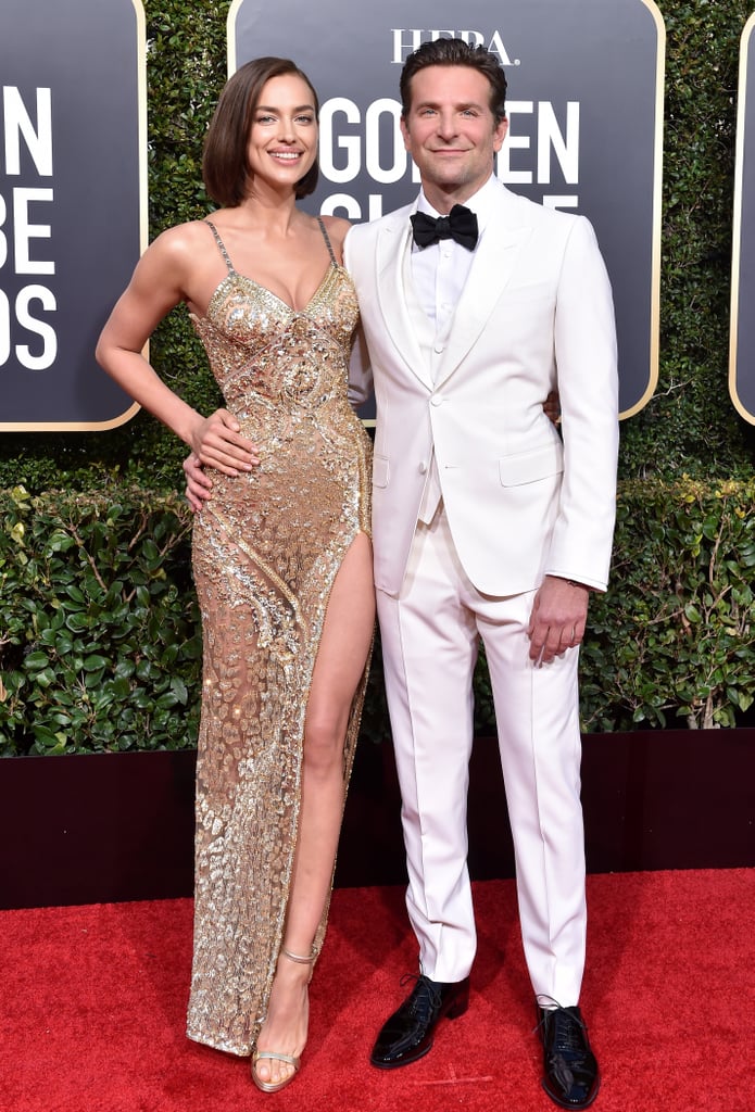 Bradley Cooper and Irina Shayk at the 2019 Golden Globes