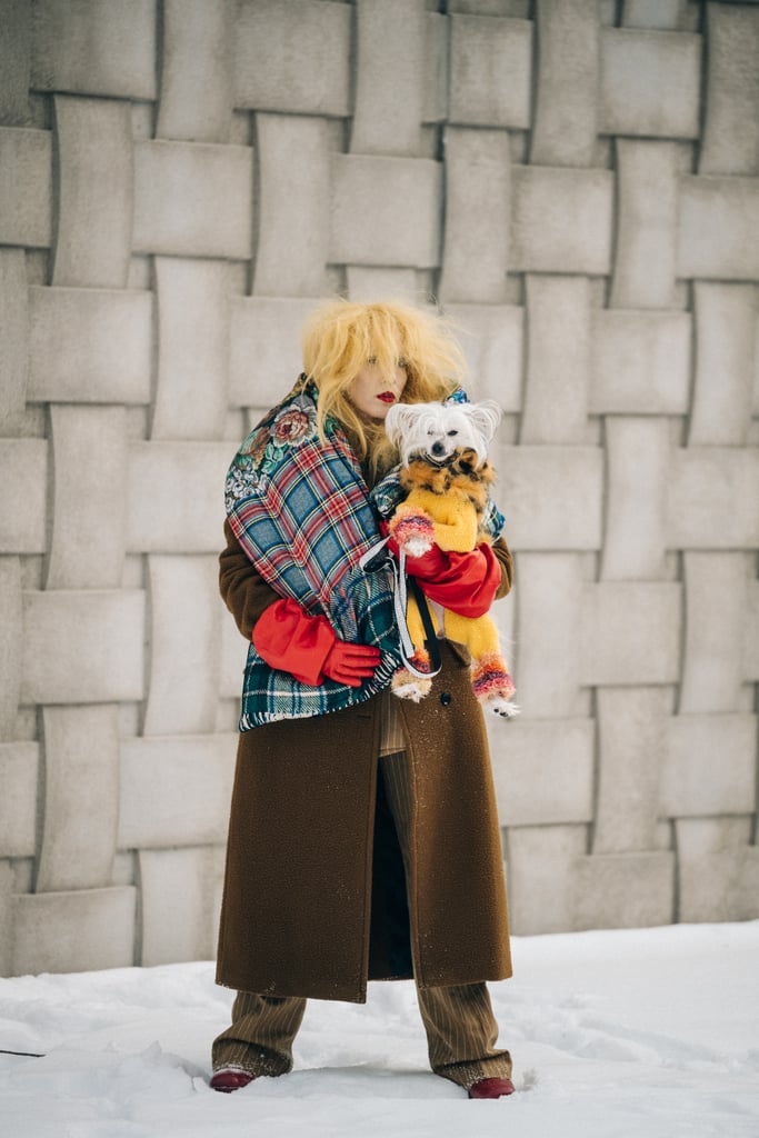 This goes without saying, but if you're stepping out in colorful layers, so is your pup.