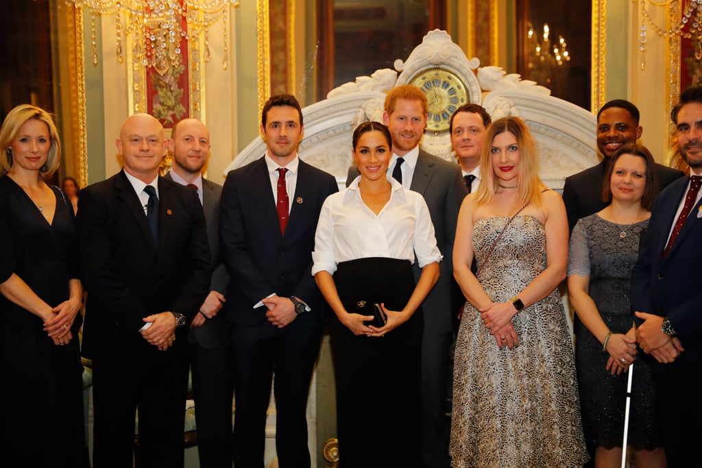 Prince Harry and Meghan Markle at Endeavour Awards Feb. 2019