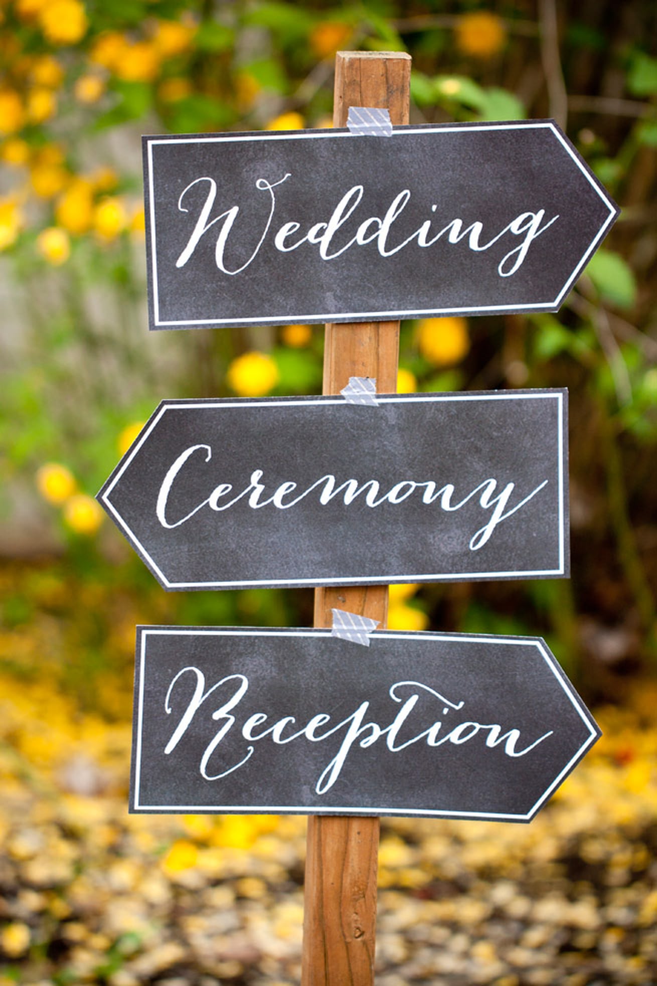Free Printable Wedding Signs PS Smart Living