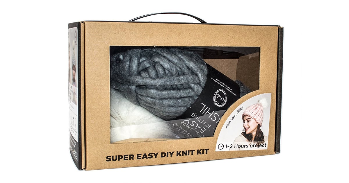 Pom Pom Beanie DIY Knit Kit Best Gifts For Tweens POPSUGAR Moms