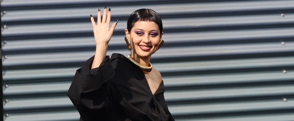 Alexa Demie Attends Balenciaga During Paris Fashion Week