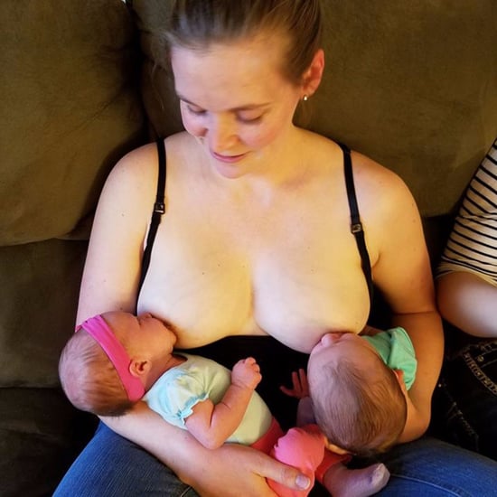 Woman Wet Nursing Her Friend's Baby