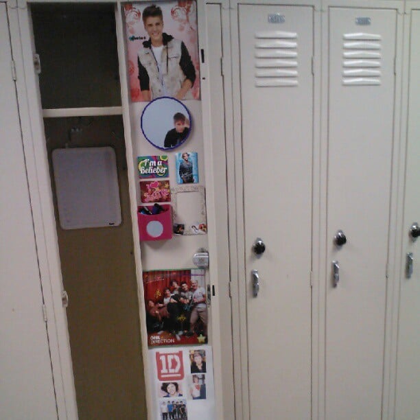 Decorating Our Lockers