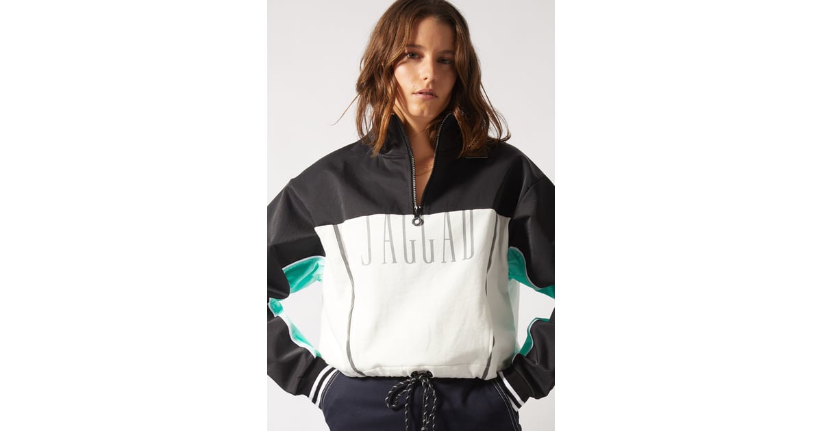 Stadium zip up sweater jaggad shop