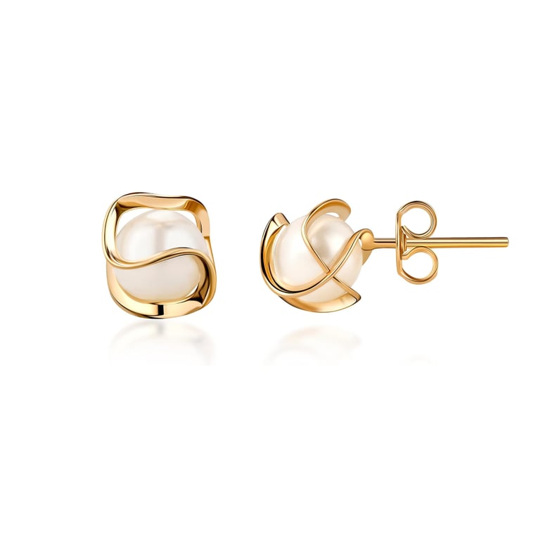 Best Caged Pearl Earrings