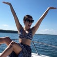 Lea Michele Likes This Cheetah-Print Bikini So Much, She Wore It Again For Her 32nd Birthday