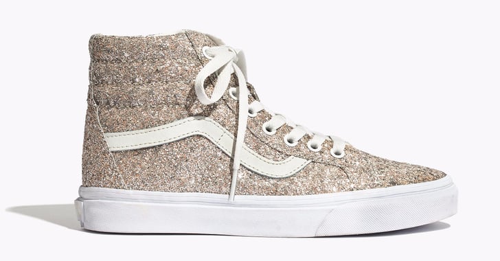 high top glitter vans