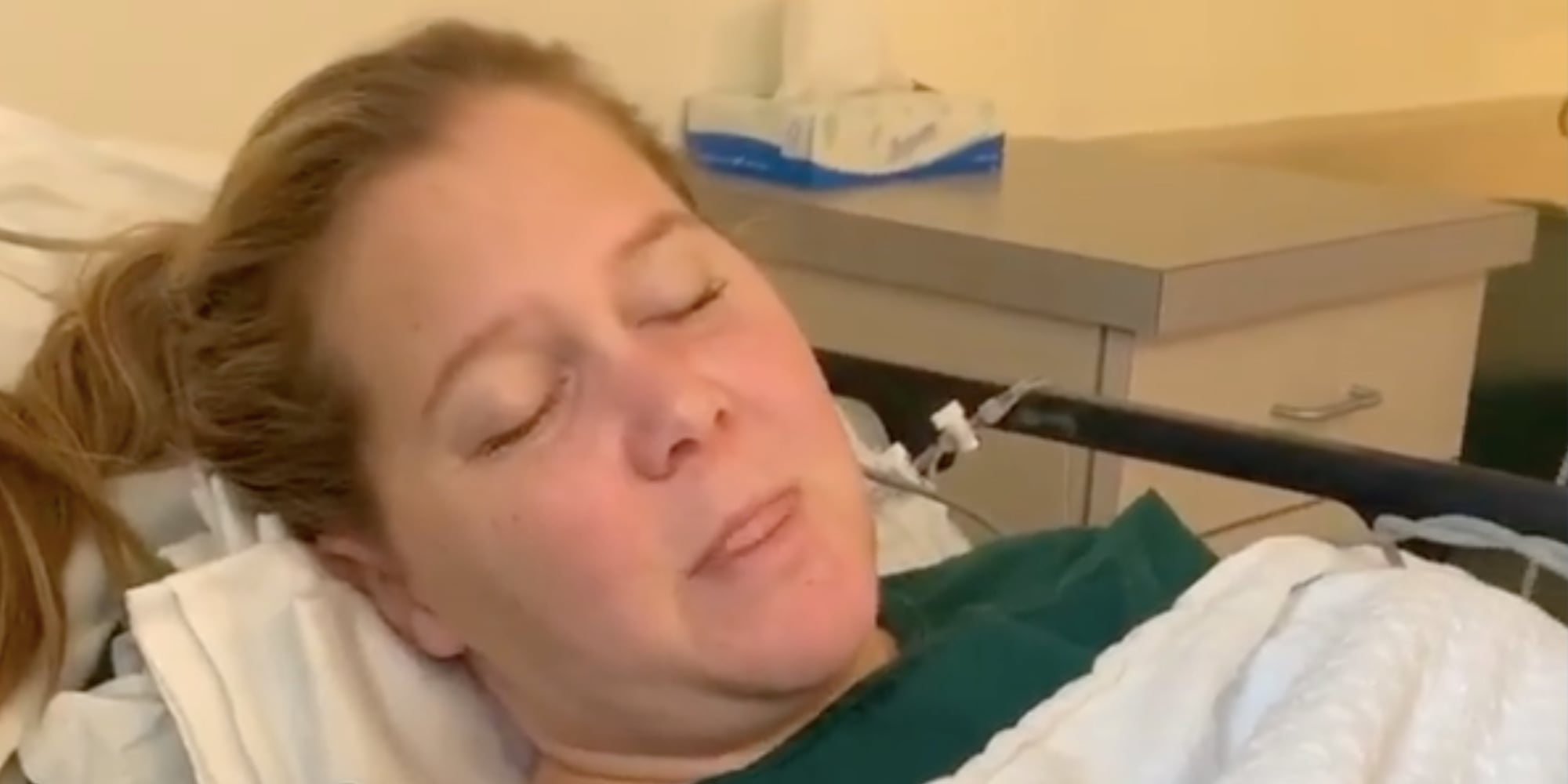 Amy Schumer's Videos From After EggRetrieval Procedure POPSUGAR Family