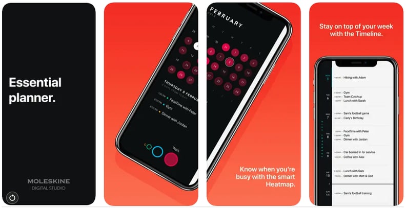 Timepage by Moleskine Studio