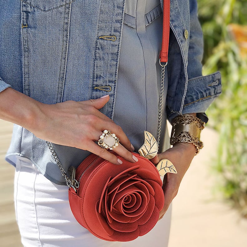 Beauty and the Beast Enchanted Rose Purse