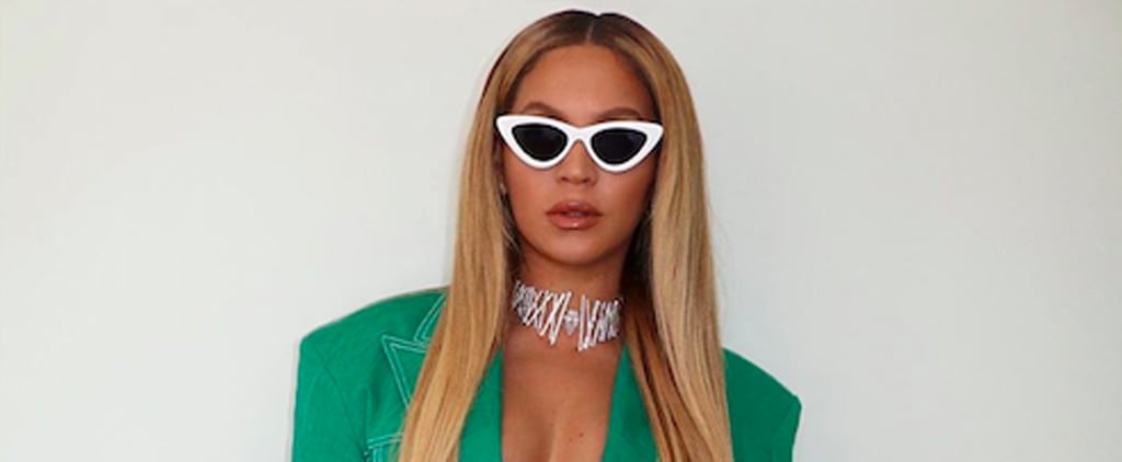 Beyoncé's Green Suit at the 2020 Super Bowl