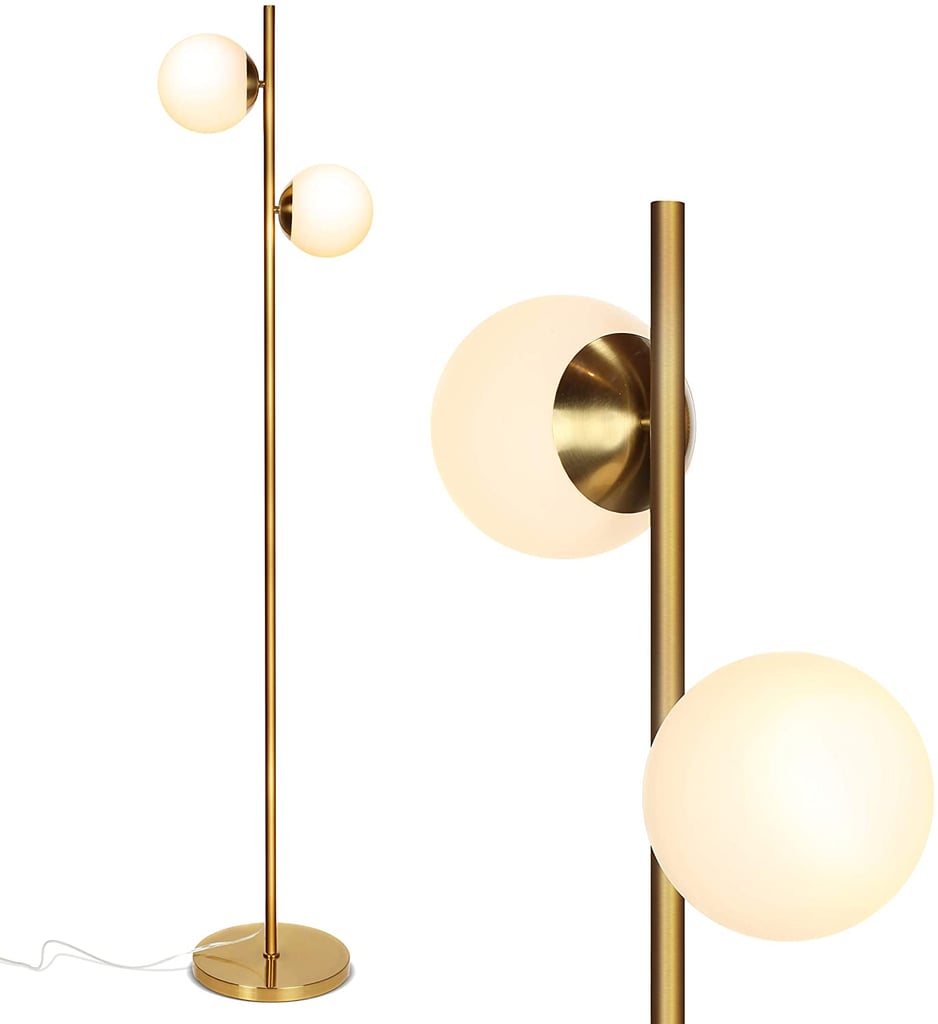 Brightech Sphere Mid Century Modern 2 Globe Floor Lamp