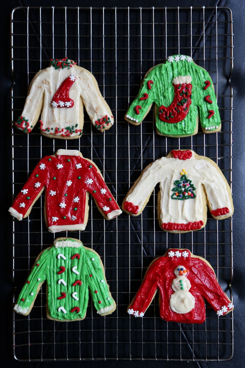 Ugly Sweater Cookie Kit in Action