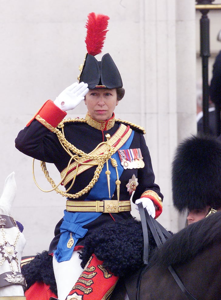 Pictured: Princess Anne. | The Royal Family at Trooping the Colour ...