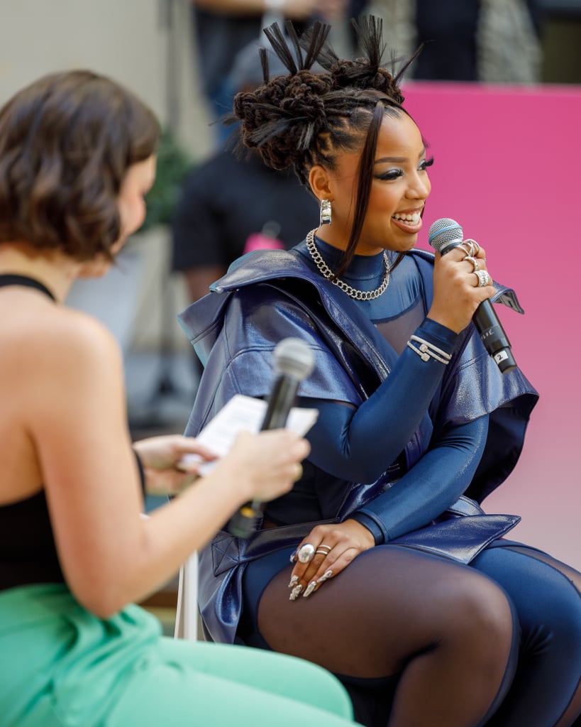 Chlöe Bailey at the POPSUGAR Play/Ground Event, June 2023